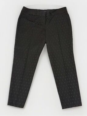 Takbots black signature polka dot dress pants size 10 petite